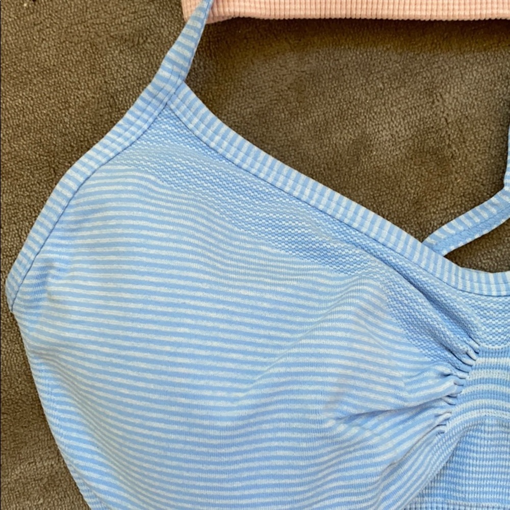 COPY - Bundle of sports bra 2 tone stripes 5x100$ - Picture 12 of 17